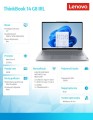 Laptop ThinkBook 14 G8 IRL 21SG0099PB W11Pro Intel 5 210H/16GB/512GB/INT/14 cali WUXGA/Arctic Grey/3YRS OS + CO2 Offset-1984562