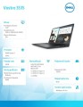 Notebook Vostro 3535 Win11Pro Ryzen 7 7730U/16GB/512GB SSD/15.6 FHD/AMD Radeon/FgrPr/Cam &amp; Mic/WLAN + BT/Backlit Kb/3 Cell/3Y ProSupport -1638607