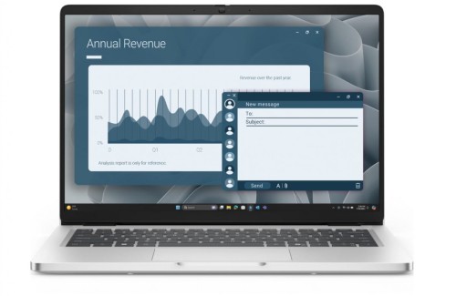 Laptop Dell Pro 14 PC14255/AMD Ryzen AI 7 350/16GB/512GB SSD/14.0 FHD+/Radeon 860M/FgrPr/FHD/IR Cam/Mic/WLAN+ BT/Backlit Kb/3 Cell/W11Pro-1990901
