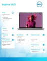 Notebook Inspiron 5420 W11Pro i7-1255U/512GB/16GB/Intel Iris Xe/14.0 FHD+/KB-BACKLIT/Silver/2Y BWOS-1600627