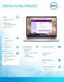 Laptop Dell Pro 14 Plus PB14250 W11P Ultra 5 238V/32GB/512GB/14.0 FHD+/Arc/FgrPr&amp;SmtCd/Cam&amp;Mic/WLAN only+BT/BcklKb/3C/vPro/3YPS Aluminum-1996314
