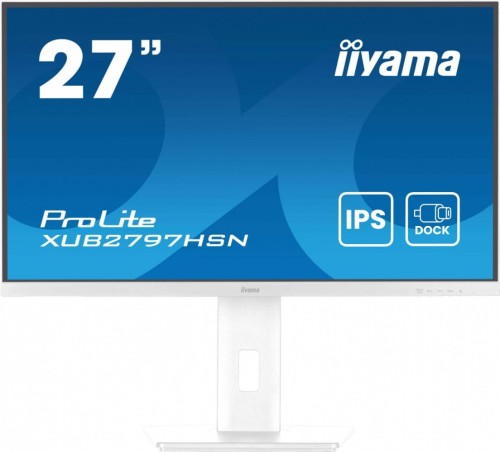 Monitor 27 cali XUB2797HSN-W2 IPS,FHD,USB-C Dock,HAS,300cd,1ms,sRGB99%,100Hz,HDMI,DP-out,USBx4,RJ45,2x2W/5y/-1999487