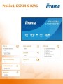 Monitor 55 cali LH5575UHS-B2AG,24/7,IPS,ANDROID.11,4K,  WiFi,         iiSignage2, FailOver, EShare, 24/7, full daisy chain-2010804