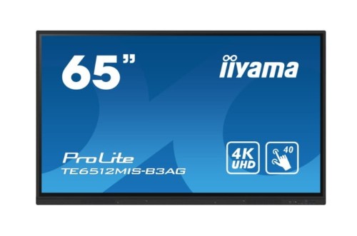 Monitor 65 cali TE6512MIS-B4AG  40pkt,IPS,4K,24/7,7H, ANDROID 14, RK3576, 8/128GB, EDLA, Essential-2010819