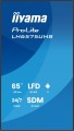 Monitor 65 cali LH6575UHS-B2AG,24/7,IPS,ANDROID.11,4K,  WiFi,         iiSignage2, FailOver, EShare, 24/7, full daisy chain-2010840