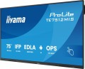 Monitor 75 cali TE7512MIS-B4AG  40pkt,IPS,4K,24/7,7H,                ANDROID 14, RK3576, 8/128GB, EDLA, Essential-2010870