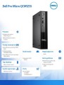 Komputer Dell Pro Micro QCM1255 W11Pro Ryzen 3 8300GE/8GB/512GB SSD/Integrated/WLAN + BT/Kb/Mouse/3YPS-2013489