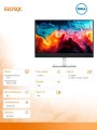 Monitor S3225QC 31.5 cala 4K (3840x2160)/16:9/HDMI/2xUSB-C/Speakers/3Y-2019994
