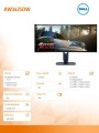 Monitor AW3425DW 34.2 Curved AMD FreeSync QD-OLED 240Hz WQHD (3440x1440)/21:9/1xDP/2xHDMI/1xUSB 3.2/1xUSB-C/3Y AES&PPE-2019866