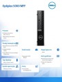 Komputer Optiplex 5000 MFF/Core i5-12500T/8GB/256GB SSD/Integrated/WLAN + BT/Wireless Kb &amp; Mouse/W11Pro/3Y-1581088