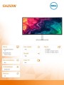 Monitor S3425DW 34 cale Curved AMD FreeSync VA LED WQHD (3440x1440)/2xHDMI/2xUSB-C/2xUSB/3Y AES&PPE-2020008