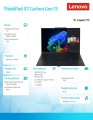 Ultrabook ThinkPad X1 Carbon G13 21NX009CPB W11Pro Ultra 7 255U/32GB/1TB/14.0 2.8K/Touch/Black/3YRS Premier Support + CO2 Offset-2022583