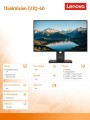 Monitor ThinkVision 27.0 T27Q-40 WLED LCD 64A6ZAT6EU-2024610