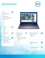 Laptop Dell 16 DC16251 W11P C5 120U/16GB/512GB/16.0 FHD+/Int/FgrPr/WLAN + BT/Backlit Kb/4 Cell/3YPS Midnight Blue-2028743