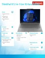 Ultrabook Thinkpad X1 2-in-1 Gen10 21Q000A2PB W11Pro Ultra 7 255U/32GB/1TB/INT/14.0 2.8K/Touch/Grey/3YRS Premier Support + CO2 Offset-2030425
