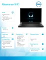 Notebook Alienware m18 R1 Win11Home i9 13900HX/SSD 1TB/32GB/18.0 QHD+/RTX 4080/Kb_Backlit/2Y Premium Support-1643645