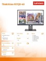 Monitor ThinkVision P27QD-40 27 cali 64B3ZAT2EU-2030173