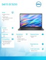 Laptop Dell 15 DC15250 W11P i7-1355U/16GB/512GB SSD/UHD/WLAN + BT/15.6 FHD/Backlit Kb/4 Cell/65W/3YPS Carbon Black (Plastic)-2034004