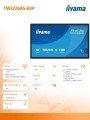Monitor 32 cale TW3226AS-B3P POJ.10PKT.VA.24/7.FHD,500cd,HDMI,3xUSB,  1xUSB-c,RJ45,MIC, 2x5W,ANDROID 14,RK3567, 4/32GB, iiSign2-2044878