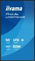 Monitor 50 cali LH5075UHS-B2AG,24/7,VA,ANDROID.11,4K,500cd,3xHDMI,DP, RJ45,2x10W,2xUSB,WiFi,4/32GB,24/7,A311D2, full daisy chain,                    i-2044881