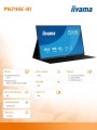 Monitor 15.6 cala P1671HSC-B1 IPS,FHD,miniHDMI,2xUSBC,250cd,8ms,2x1W,  0,7kg-2044152