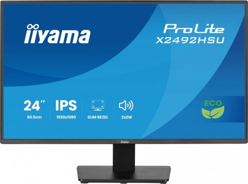 Monitor 24 cale X2492HSU-B1 IPS,FHD,HDMI,DP,120Hz,300cd,4ms,USB HUBx2cienkie ramki, 1500:1, ErP B-2044199