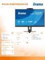 Monitor 27 cali XUB2790QSUH-B2 IPS,QHD,CAM,MIC,HDMI,DP,3xUSB(3.2),  100Hz,ADAPTIVE SYNC,FlickerFree,2x2W,WINDOWS HELLO-2043322