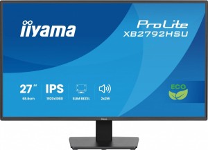 Monitor 27 cali X2792HSU-B1 IPS,FHD,HDMI,DP,120Hz,350cd,4ms,         cienkie ramki, 1500:1, ErP B, USB HUBx2