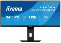 Monitor ProLite 34 cale XUB3493WQSU-B6 IPS,UWQHD,DP,2xHDMI,HAS,21:9,400cd,   120Hz,1000:1,1ms, USB HUBx4, 2x5W,-2044285