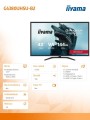 Monitor G-Master 42.5 cala G4380UHSU-B2 4K,VA,2xHDMI,2xDP,0,3ms,144Hz,550cd,    4000:1, USB HUBx4, 2x7W,-2044309