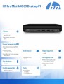 Komputer Pro Mini 400 G9 i5-12500T 512GB/16GB/W11P      BY7F0ET-2047090