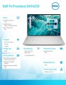 Laptop Dell 14 Premium DA14250 Win11Pro U7-255HX|32GB|1TB SSD|Nvidia RTX 4050 |WLAN + BT|14.5 FHD|Backlit Kb|6 Cell|100W-2059657