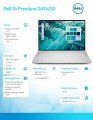 Laptop Dell 14 Premium DA14250 Win11Pro U7-255HX|32GB|1TB SSD|Nvidia RTX 4050 |WLAN + BT|14.5 OLED Touch|Backlit Kb|6 Cell|100W-2059673