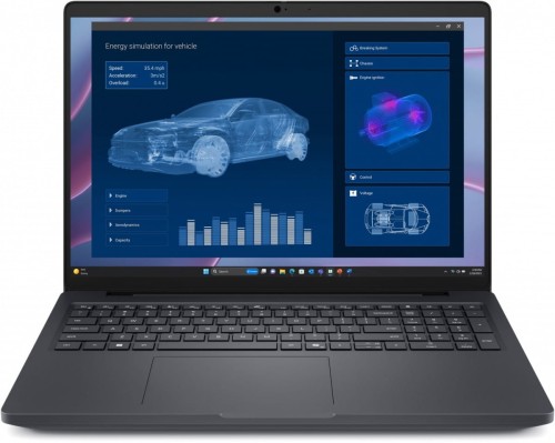 Laptop Dell Pro Max 16 MC16255 Win11Pro AMD Ryzen 350|32GB|1TB|RTX PRO 1000Blackwell 8GB|FgrPr&SmtCdFHD Cam&Mic|WLAN+BT|16.0 FHD+|6 Cell|130W/3Y PS-2063306