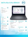 Laptop Dell Pro Max 16 Plus MB16250 W11P U7-265HX|32GB|1TB|Nvidia RTX PRO 2000|FgrPr & SmtCd|Cam|WLAN + BT|16.0 FHD|Backlit Kb|6 Cell|vPro|3YPS-2063389