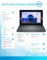 Laptop Dell Pro Max 16 Premium MA16250 Win11Pro U9-285H|64GB|1TB|RTX PRO 2000Blackwell 8GB GDDR7|FgrPr|Cam&Mic|WLAN+BT|16.0" FHD+|6 Cell|vPro/3Y PS-2063371