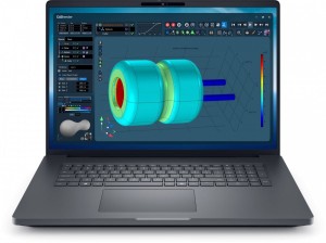 Laptop Dell Pro Max 18 Plus MB18250 W11P U7-265HX|32GB|1TB|Nvidia RTX PRO 2000|FgrPr & SmtCd|Cam|WLAN + BT|18.0 QHD+|Backlit Kb|6 Cell|vPro|3YPS