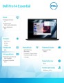 Laptop Dell Pro 14 Essential PV14250 W11P C3-100U|8GB|512GB|Intel Graph|FgrPr|WLAN+BT|14.0 FHD+|BcklKb|3C|65W|3YPS Carbon Black (Plastic)-2069606