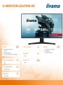 Monitor 23,8 cala G2471HS-B1 Fast IPS,FHD,240Hz,2xHDMI,DP, 350cd,     Adaptive G-SYNC - 1920 x 1080 @48-240Hz  DisplayPort Only-2069870