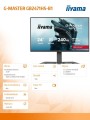 Monitor 23,8 cala GB2471HS-B1 Fast IPS,FHD,240Hz,2xHDMI,DP, 350cd, HAS(150) PIVOT, Adaptive G-SYNC - 1920 x 1080 @48-240Hz  DisplayPort Only-2069896