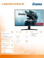 Monitor 27 cali G2771HS-B1 0.4ms,Fast IPS,DP,2xHDMI,240Hz,350cd,    Adaptive G-SYNC - 1920 x 1080 @48-240Hz  DisplayPort Only-2069920