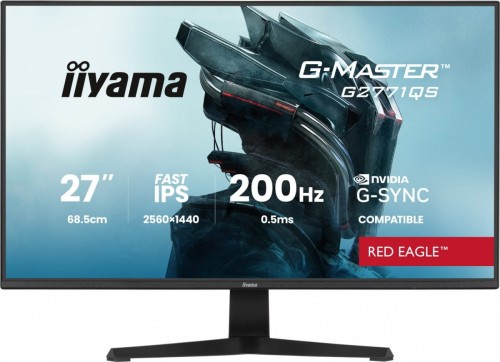 Monitor 27 cali G2771QS-B1  QHD,Fast IPS,DP,2xHDMI,200Hz,           350cd,Adaptive G-SYNC - 2560 x 1440 @48-200Hz DisplayPort Only-2069921