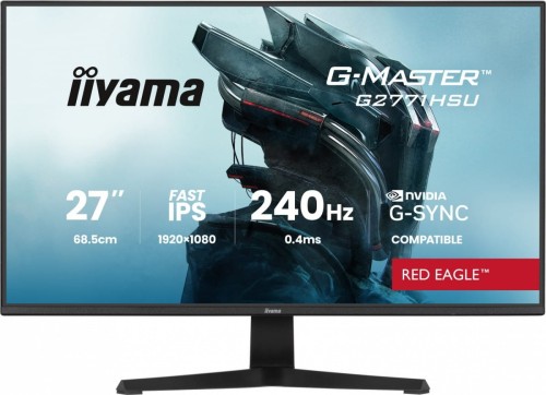 Monitor 27 cali G2771HSU-B1 0.4ms,Fast IPS,1xUSB 3.2, 1xUSB C,      240Hz, DP, 2xHDMI,  Adaptive G-SYNC - 1920 x 1080 @48-240Hz  DisplayPort Only-2069933