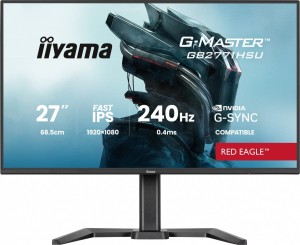 Monitor 27 cali GB2771HSU-B1 0.4ms,Fast IPS, HAS (150) PIVOT,        1xUSB 3.2, 1xUSB C, 240Hz, DP, 2xHDMI,Adaptive G-SYNC-1920x1080@48-240Hz DP Only