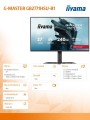 Monitor 27 cali GB2771HSU-B1 0.4ms,Fast IPS, HAS (150) PIVOT,        1xUSB 3.2, 1xUSB C, 240Hz, DP, 2xHDMI,Adaptive G-SYNC-1920x1080@48-240Hz DP Only-2069958
