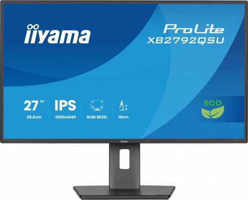 Monitor 27 cali XB2792QSU-B1   IPS,QHD, HAS (150) PIVOT,              120Hz,HDMI,DP, 350cd,1500:1, cienkie ramki, 2xUSB 3.2, ErP B-2069788