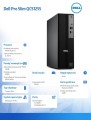 Komputer Dell Pro Slim QCS1255 W11Pro Ryzen 5 8600G/1x16GB/512GB/Integrated/WLAN + BT/Kb/TPM/3YPS-2078347