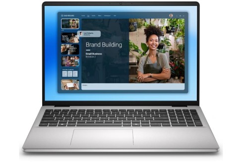 Laptop Dell 16 DC16251 W11P C7-150U|16GB|1TB|Intel Graphics|FgrPr.|WLAN + BT|16.0 16.10 2K Touch|BcklKb|4C|65W|3YPS Platinum Silver-2078951