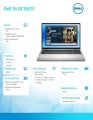 Laptop Dell 16 DC16251 W11P C7-150U|16GB|512GB|Intel Graphics|FgrPr|WLAN + BT|16.0 2.5K|BcklKb|4C|65W|3YPS Platinum Silver-2078972