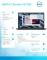 Laptop Dell Pro 15 Essential PV15255 W11P R5-7520U|8GB|512GB|AMD Radeon 610M|FgrPr|WLAN+BT|15.6 FHD|BcklKb|3C|65W|3YPS Carbon Black (Plastic)-2078403
